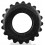 Cockring PLUSHY Oxballs 26 mm Noir