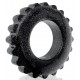 Cockring PLUSHY Oxballs 26 mm Noir 