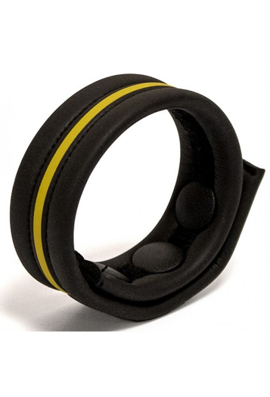 Cockstrap Brutus 40-60 mm Noir-Jaune 