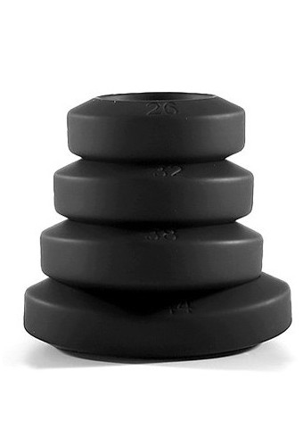 Lot de 4 Cockrings Big Bulge 26-44mm 
