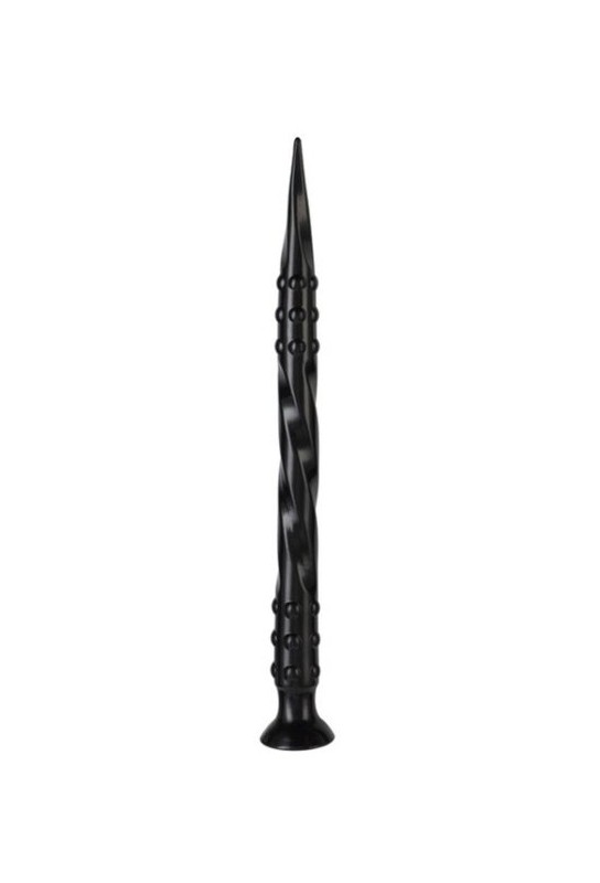 Gode Pointed Twist M 50 x 4 cm Noir 