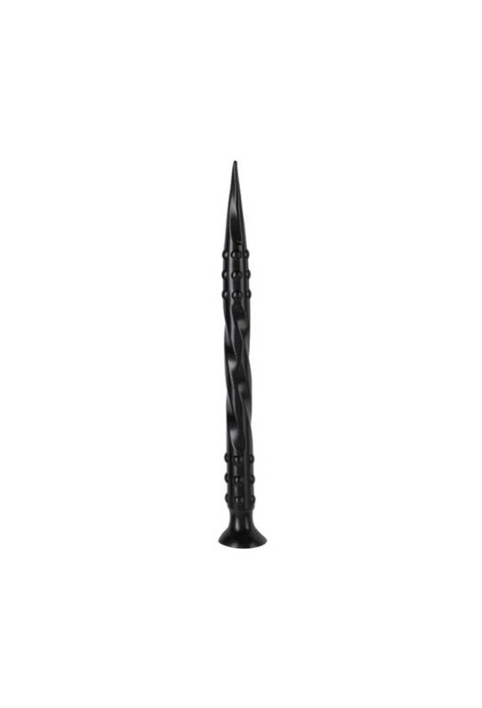 Gode Pointed Twist S 40 x 3 cm Noir 