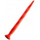 Gode long Stretch Worm N°3 - 48 x 3.7cm Rouge