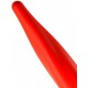 Gode long Stretch Worm N°3 - 48 x 3.7cm Rouge 