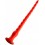 Gode long Stretch Worm N°6 - 60 x 6cm Rouge