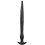 Gode long silicone VIKAELIS L 45 x 4.5cm Noir