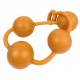 Boules anales en silicone Ass Orange 50 x 5.5cm 