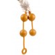 Boules anales en silicone Ass Orange 50 x 5.5cm 