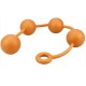Boules anales en silicone Ass Orange 50 x 5.5cm 