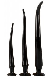 Kit 3 Plugs Longs Flex Plug Noirs