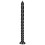 Gode long Stacked Anal Snake L 50 x 3.5cm