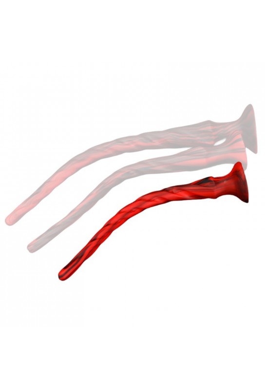 Gode Torthy S 37 x 4.2 cm Rouge-Noir 