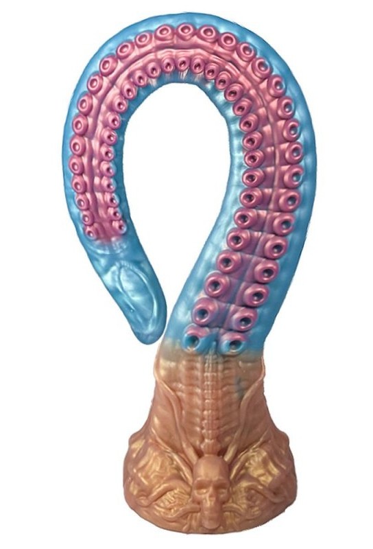 Gode long Tentacule KTULUK 43 x 6.5 cm 