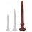 Gode Heelix L 52 x 7.5 cm Rouge
