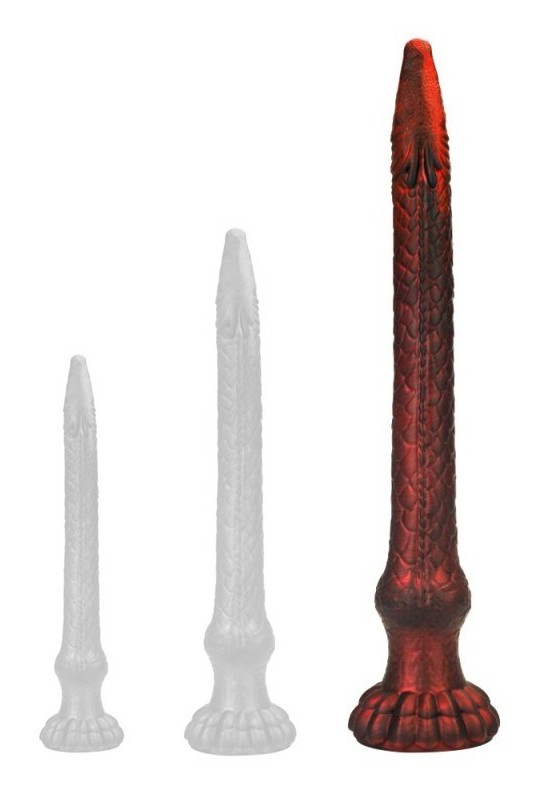 Gode Heelix L 52 x 7.5 cm Rouge 