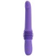 Gode avec poussée Pazuzu 15 x 3.5 cm Violet 