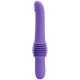 Gode avec poussée Pazuzu 15 x 3.5 cm Violet 