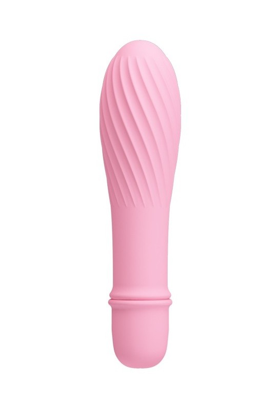 Vibromaseur Solomon Pretty Love 9 x 2.8 cm Rose pâle 