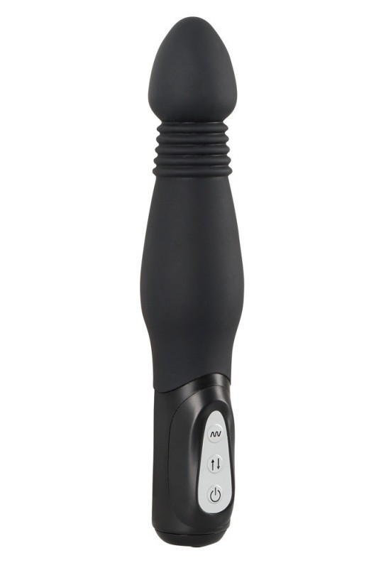 Gode vibrant avec poussées Anal Thrust Vibe 15 x 4.5cm 