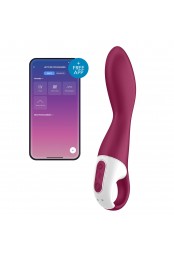 Vibro connecté Heated Thrill Satisfyer 20 x 3.5cm