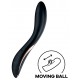 Stimulateur de point G Rrrolling Explosion 22cm Noir 