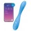 Vibro connecté G-SPOT FLEX 4+ Satisfyer 20cm Bleu