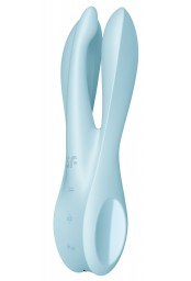 Stimulateur de clitoris vibrant Threesome 1 Satisfyer Bleu