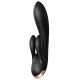 Vibro Rabbit connecté Double Flex Satisfyer 20cm Noir 