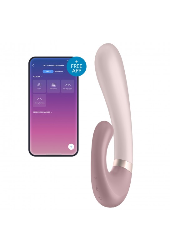 Stimulateur Point G Heat Wave Satisfyer 14 x 3.5cm 