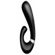 Stimulateur Point G connecté Heat Wave Satisfyer 14 x 3.5cm Noir 