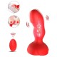 Plug vibrant Rosy Juliet 10 x 3.5cm Rouge 