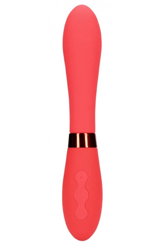 Vibromasseur Smooth Line 11 x 3.4 cm Rouge 