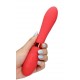 Vibromasseur Smooth Line 11 x 3.4 cm Rouge 