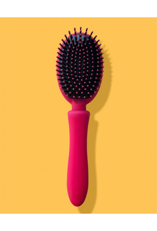 Brosse à Cheveux Vibrante Vibraliss 11.5 x 3.3cm Rose 