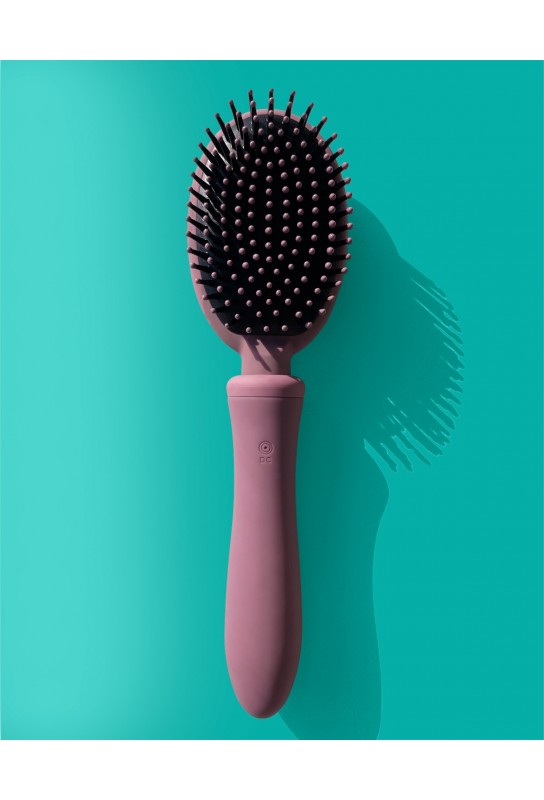 Brosse à Cheveux Vibrante Vibraliss 11.5 x 3.3cm Mauve 