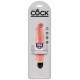 Gode vibrant King Cock Stiffy 18 x 4.5 cm Flesh 