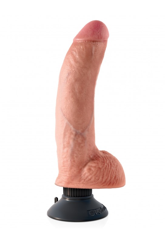 Gode vibrant courbe king Cock 19 x 5.4cm Chair 