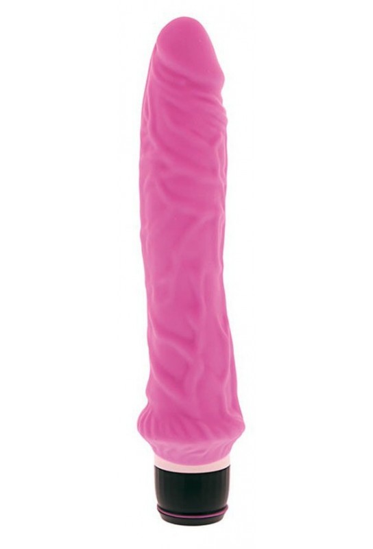 Dildo vibrant Large Classic 19 x 4.3cm Rose 