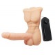 Gode flexible et vibrant Bigger Man 13 x 3.5 cm 