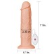 Gode vibrant Long Dildo 25 x 6 cm 