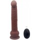 Gode vibrant The Commander 19 x 3.7cm Marron 