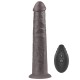 Gode vibrant rotatif Big Rotacock 24 x 5cm Marron 