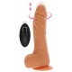Gode réaliste vibrant à poussée Naked Real 16.5 x 4cm 