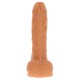 Gode réaliste vibrant à poussée Naked Real 16.5 x 4cm 