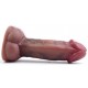 Gode Vibrant Skinnier Ugo 12.5 x 4.5 cm Marron 