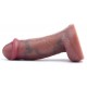 Gode Vibrant Skinnier Ugo 12.5 x 4.5 cm Marron 
