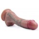 Gode Vibrant Skinnier Umberto 12 x 3.2cm Marron 