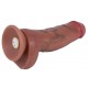 Gode Vibrant Skinnier Mario 14 x 4.6cm Marron 