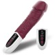 Gode Vibrant Bidick 14 x 3.9cm Bordeaux 