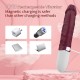 Gode Vibrant Bidick 14 x 3.9cm Bordeaux 